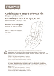 Fisher-Price Safemax Fix Manual De Instrucciones