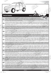 ECS Electronics DA-007-DH Instrucciones De Montaje