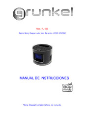 Grunkel RL-500 Manual De Instrucciones