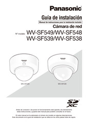 Panasonic WV-SF548 Guia De Instalacion