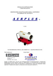 AERPLUS IC 25 Manual De Instrucciones