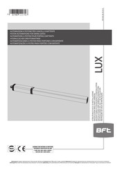 BFT LUX GV Instrucciones De Uso Y De Instalacion
