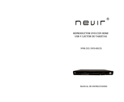 Nevir NVR-2321 DVD-HUCX Manual De Instrucciones