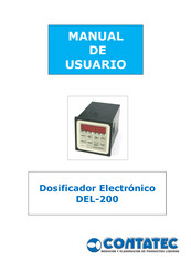 Contatec DEL-200 Manual De Usuario