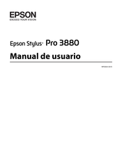 Epson Stylus Pro 3880 Manual De Usuario