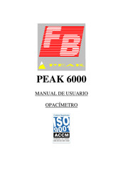 Peak 6000 Manual De Usuario