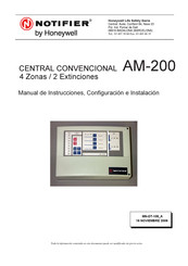 Honeywell Notifier AM-200 Manual De Instrucciones