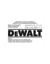 DeWalt DWP611 Manual De Instrucciones