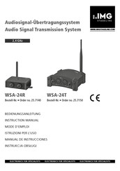 IMG STAGELINE WSA-24T Manual De Instrucciones