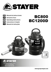 stayer BC800 Manual De Instrucciones
