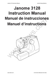 Janome 3128 Manual De Instrucciones