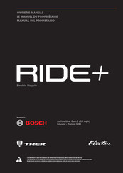 Bosch RIDE+ Manual Del Propietário