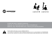 Horizon Fitness COMFORT R Manual Del Propietário