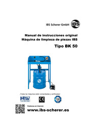 IBS Scherer BK 50 Manual De Instrucciones