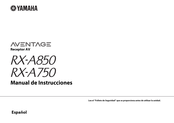 Yamaha AVENTAGE RX-A750 Manual De Instrucciones