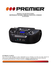 Premier SX-5433USDR Manual De Instrucciones