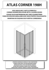 Atlas CORNER 198H Instrucciones De Montaje