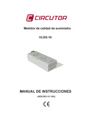 Circutor VLOG-10 Manual De Instrucciones