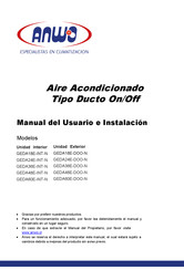 anwo GEDA48E-INT-N Manual Del Usuario