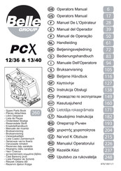 Belle Group PC X 12/36 Manual Del Operador