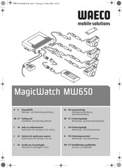 Waeco MagicWatch MW650 Instrucciones De Montaje Y De Uso