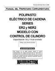 Harrington NER2001HDCC Manual Del Propietário