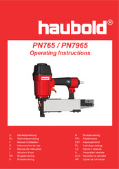 haubold PN765 Instrucciones De Uso