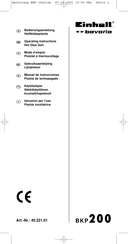 EINHELL Bavaria 45.221.01 Manual De Instrucciones