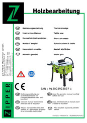 Zipper ZI-FKS315 Manual De Instrucciones