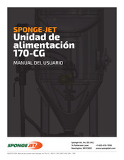 Sponge-Jet 170-CG Manual Del Usuario