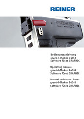 Reiner speed-i-Marker 940 Manual De Instrucciones