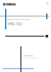 Yamaha YRS-700 Manual De Instrucciones