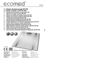 Ecomed BS-70E Instrucciones De Manejo