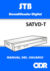 CDR Computers SATVD-T Manual Del Usuario