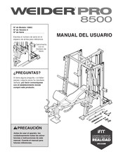 WeiderPro 15962 Manual Del Usuario