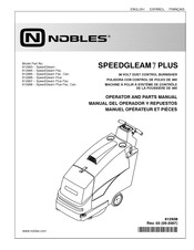Nobles SpeedGleam Plus Pac. Can. Manual Del Operador