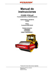 Atlas Copco Dynapac CA500 Manual De Instrucciones