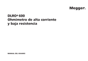 Megger DLRO 600 Manual Del Usuario