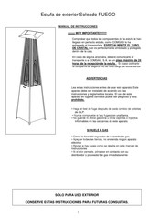 COMGAS FUEGO Manual De Instrucciones