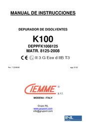 CIEMME K100 Manual De Instrucciones