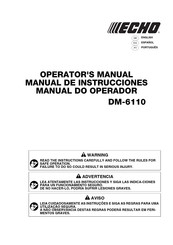 Echo DM-6110 Manual De Instrucciones