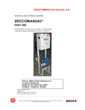 DECCO DECCOMANUAL EASY-USE Manual De Instrucciones