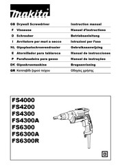 Makita FS4200 Manual De Instrucciones