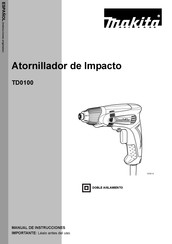 Makita TD0100 Manual De Instrucciones