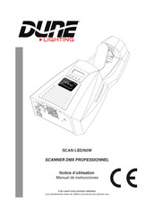 Dune lighting SCAN-LED/60W Manual De Instrucciones