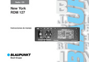 Blaupunkt New York RDM 127 Instrucciones De Manejo