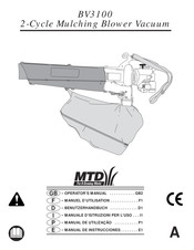 MTD BV3100 Manual De Instrucciones