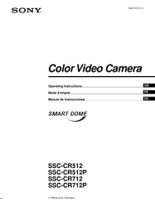 Sony SSC-CR712P Manual De Instrucciones