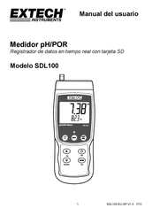 Extech Instruments SDL100 Manual Del Usuario