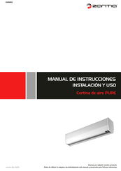 ZANTIA PURE 600 A Manual De Instrucciones, Instalación Y Uso